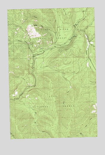 Calico Creek, MT USGS Topographic Map
