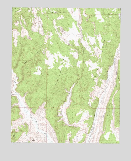 Calico Peak, UT USGS Topographic Map