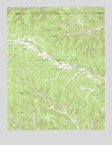 Caliente Canyon North, NM USGS Topographic Map