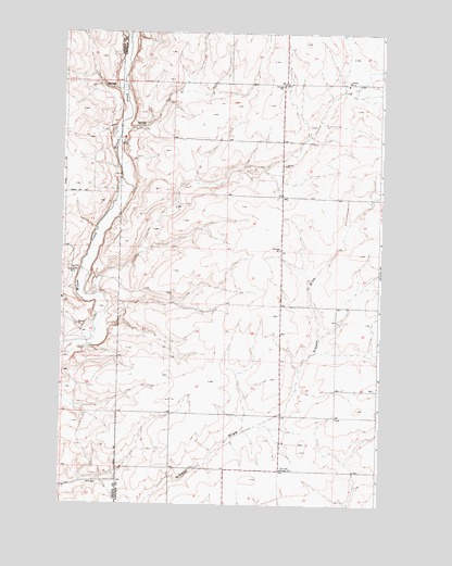 Almira SW, WA USGS Topographic Map
