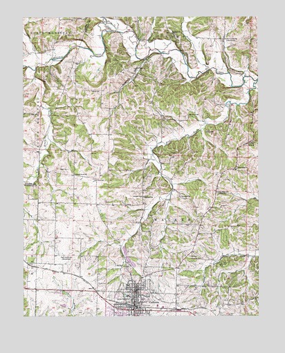 California North, MO USGS Topographic Map