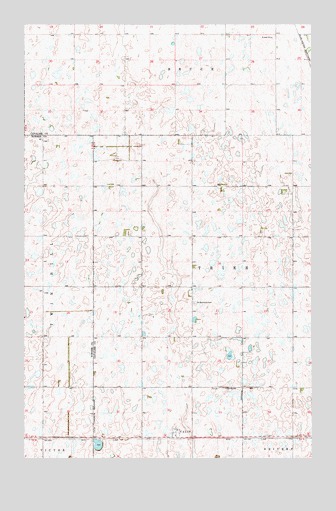 Calio, ND USGS Topographic Map