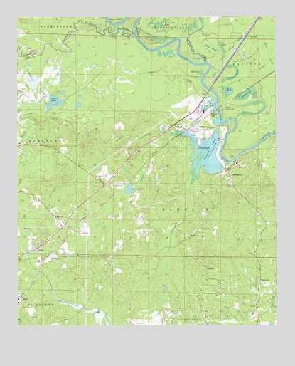 Calion, AR USGS Topographic Map