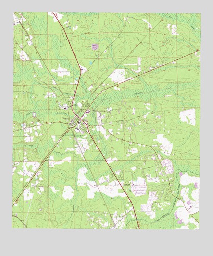 Callahan, FL USGS Topographic Map