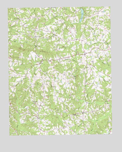 Callands, VA USGS Topographic Map
