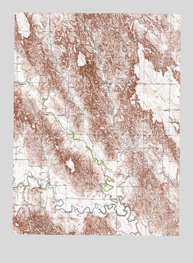 Callaway SE, NE USGS Topographic Map