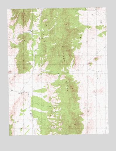 Callaway Well, NV USGS Topographic Map