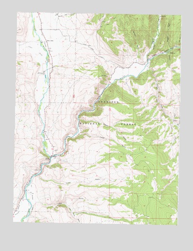 Almont, CO USGS Topographic Map