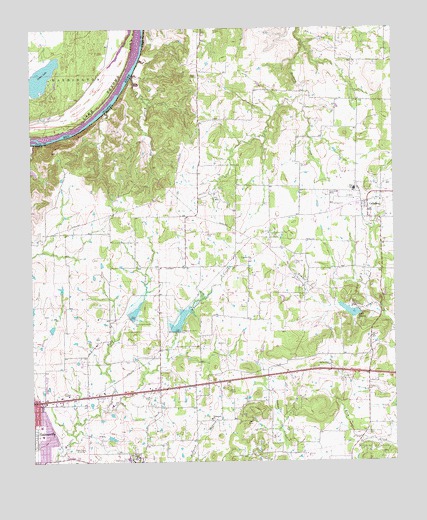 Callisburg, TX USGS Topographic Map