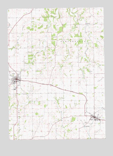 Calmar, IA USGS Topographic Map