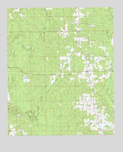 Calmer, AR USGS Topographic Map