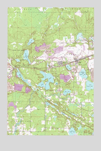 Calumet, MN USGS Topographic Map