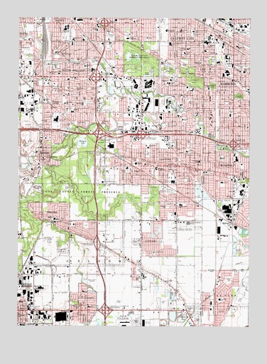 Calumet City, IL USGS Topographic Map
