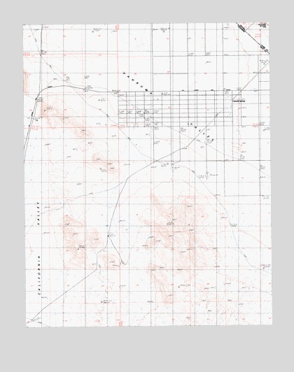 Calvada Springs, CA USGS Topographic Map