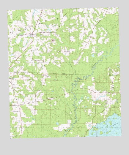 Calvary, GA USGS Topographic Map
