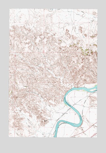 Calypso, MT USGS Topographic Map