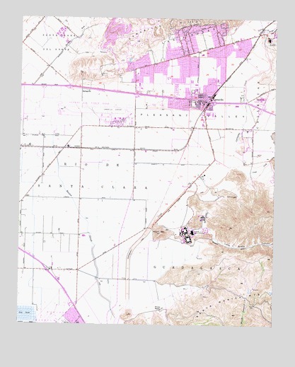 Camarillo, CA USGS Topographic Map