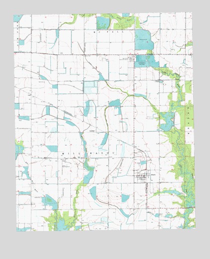 Almyra, AR USGS Topographic Map