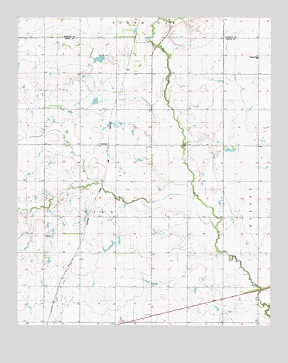 Cambridge, OK USGS Topographic Map