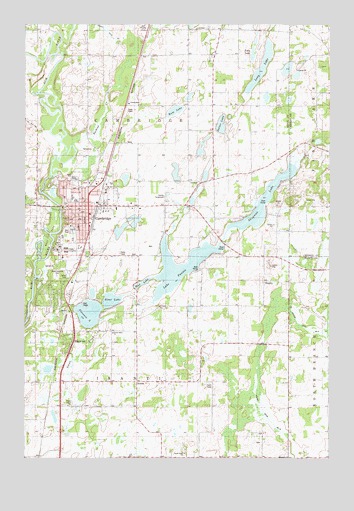 Cambridge, MN USGS Topographic Map