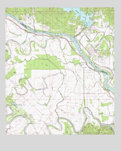 Aloha, LA USGS Topographic Map