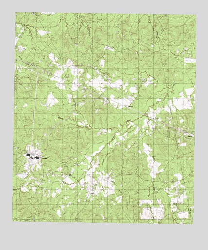 Camden, TX USGS Topographic Map