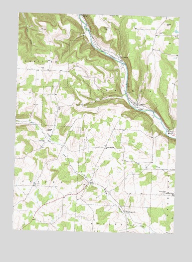Cameron, NY USGS Topographic Map