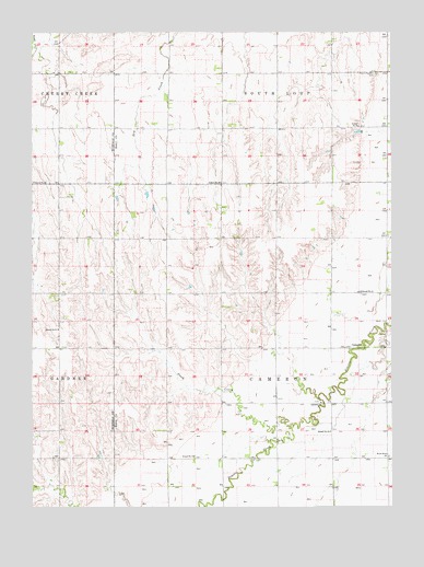 Cameron, NE USGS Topographic Map