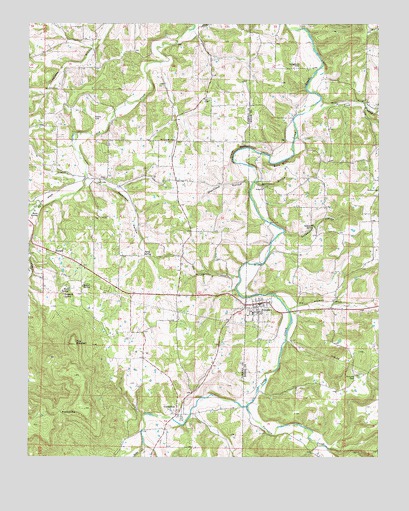 Alpena, AR USGS Topographic Map