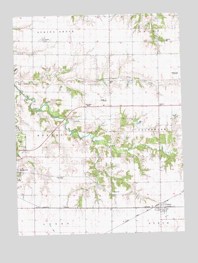 Cameron, IL USGS Topographic Map