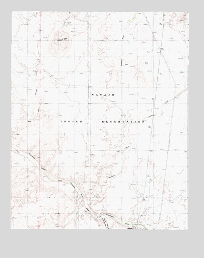 Cameron North, AZ USGS Topographic Map
