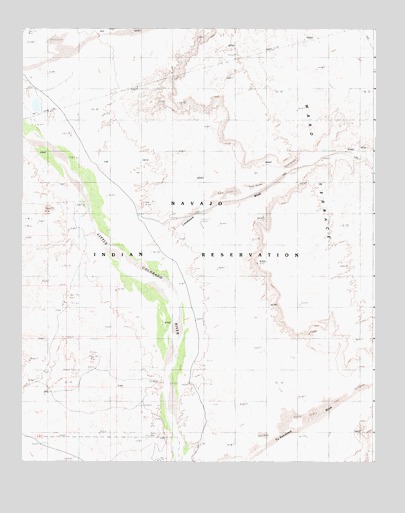Cameron SE, AZ USGS Topographic Map