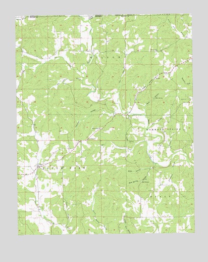 Camp, AR USGS Topographic Map