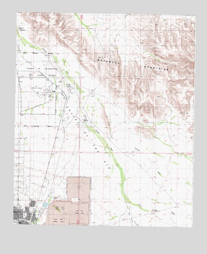 Ajo North, AZ USGS Topographic Map