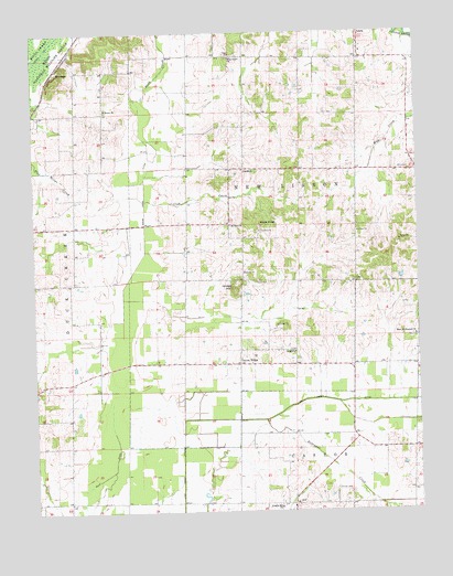 Acorn Ridge, MO USGS Topographic Map