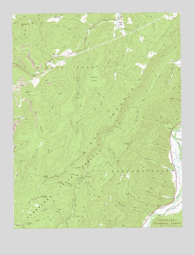 Adolph, WV USGS Topographic Map