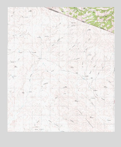Alamo Spring, AZ USGS Topographic Map