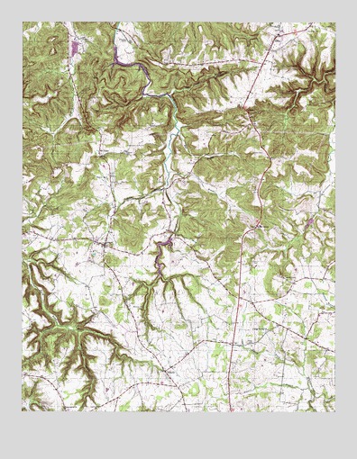 Allegre, KY USGS Topographic Map