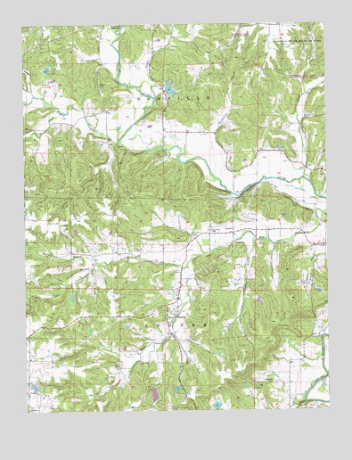 Americus, MO USGS Topographic Map