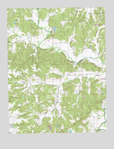 Americus, MO USGS Topographic Map