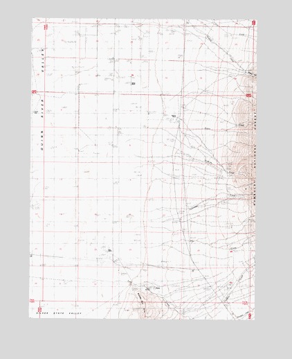 Andorno Ranch, NV USGS Topographic Map