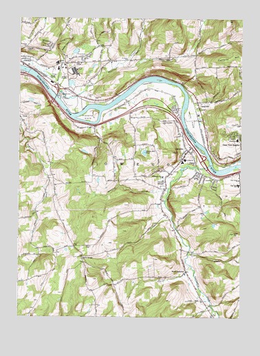 Apalachin, NY USGS Topographic Map