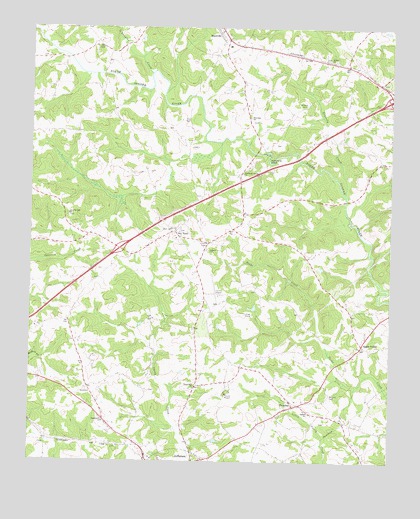 Apple Valley, GA USGS Topographic Map