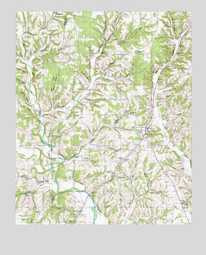 Appleton, TN USGS Topographic Map