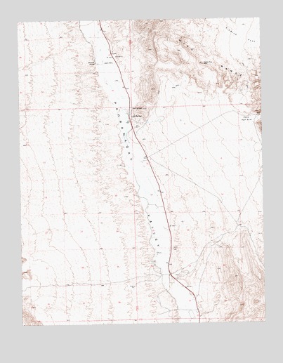 Ash Springs, NV USGS Topographic Map
