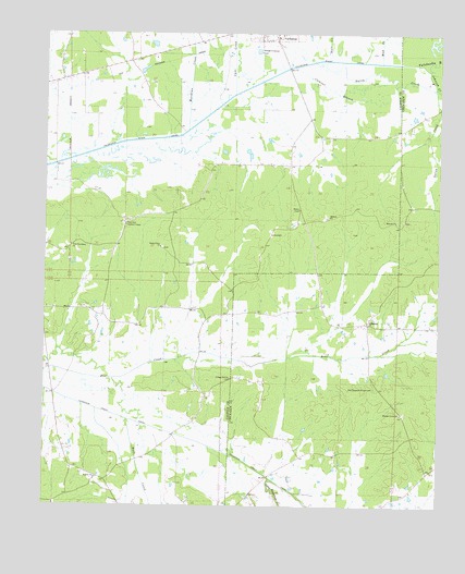 Atlanta, MS USGS Topographic Map