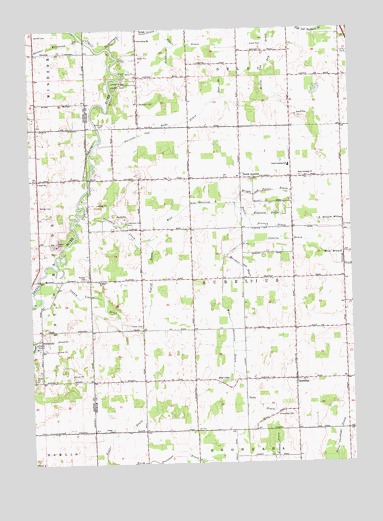Aurelius, MI USGS Topographic Map