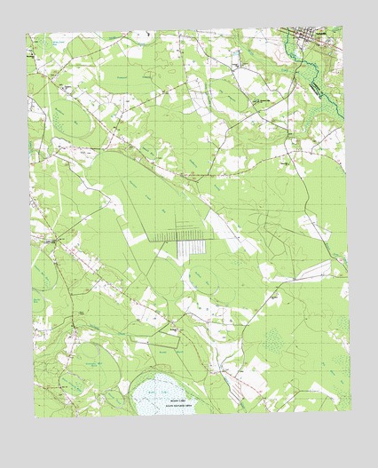 Autryville, NC USGS Topographic Map
