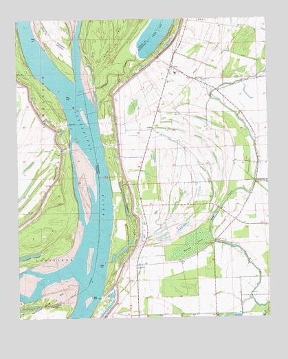 Avon, MS USGS Topographic Map