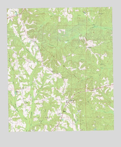 Baker Hill, AL USGS Topographic Map